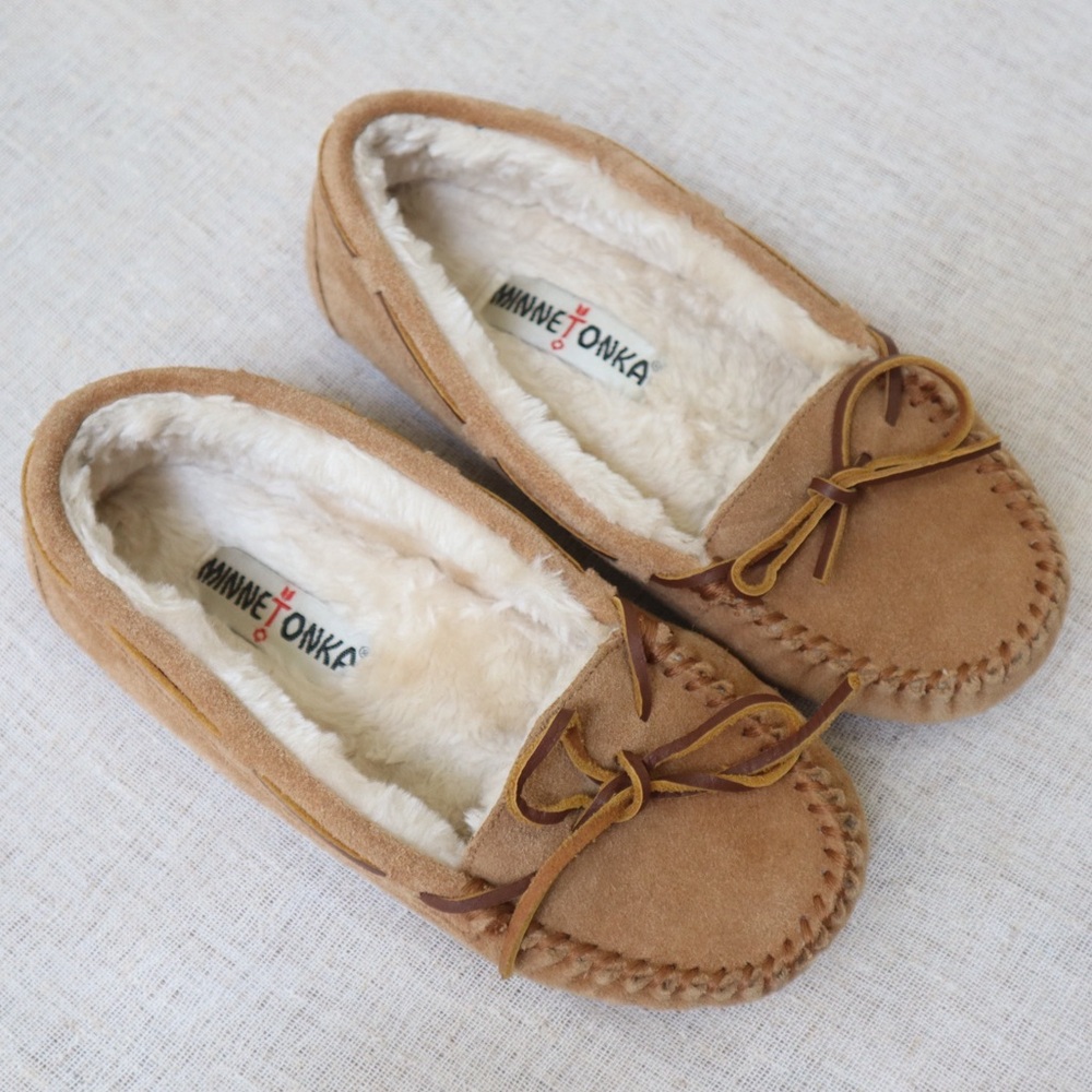 Cally Cinnamon Moccasins
